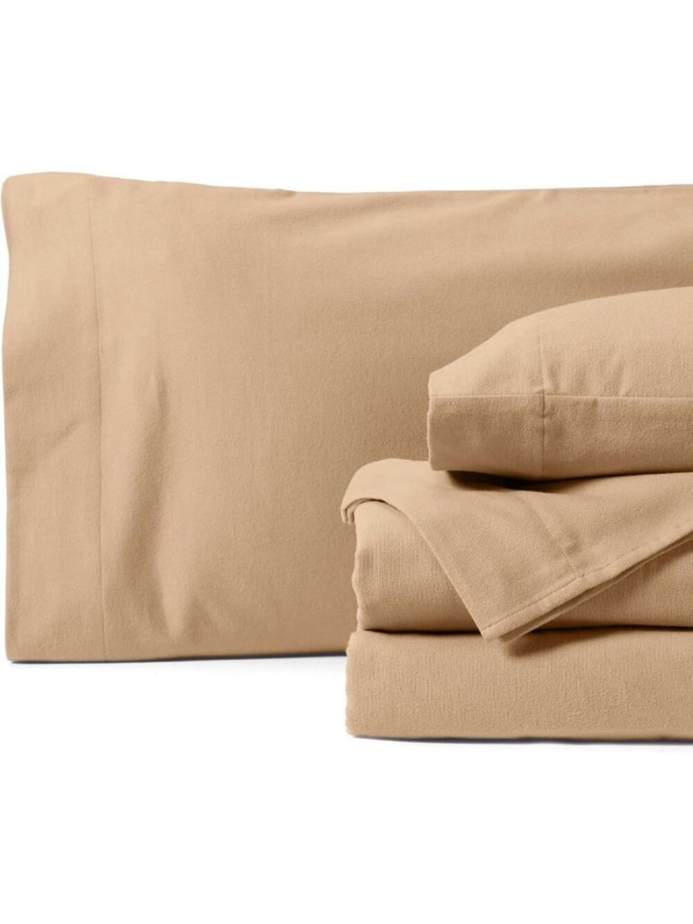 Soft 100% Cotton Full Size Flannel Sheets | Luxury Portuguese Bedding Set